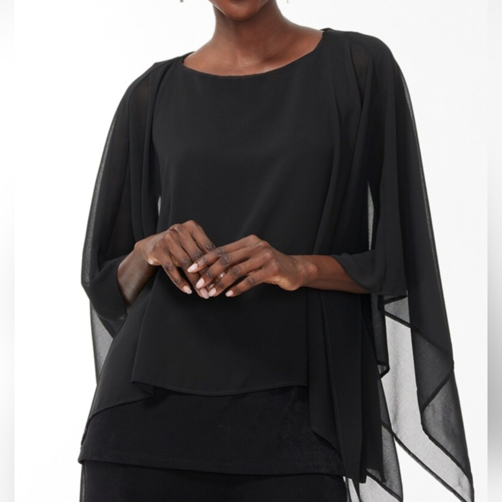 Chico's Black Blouse
